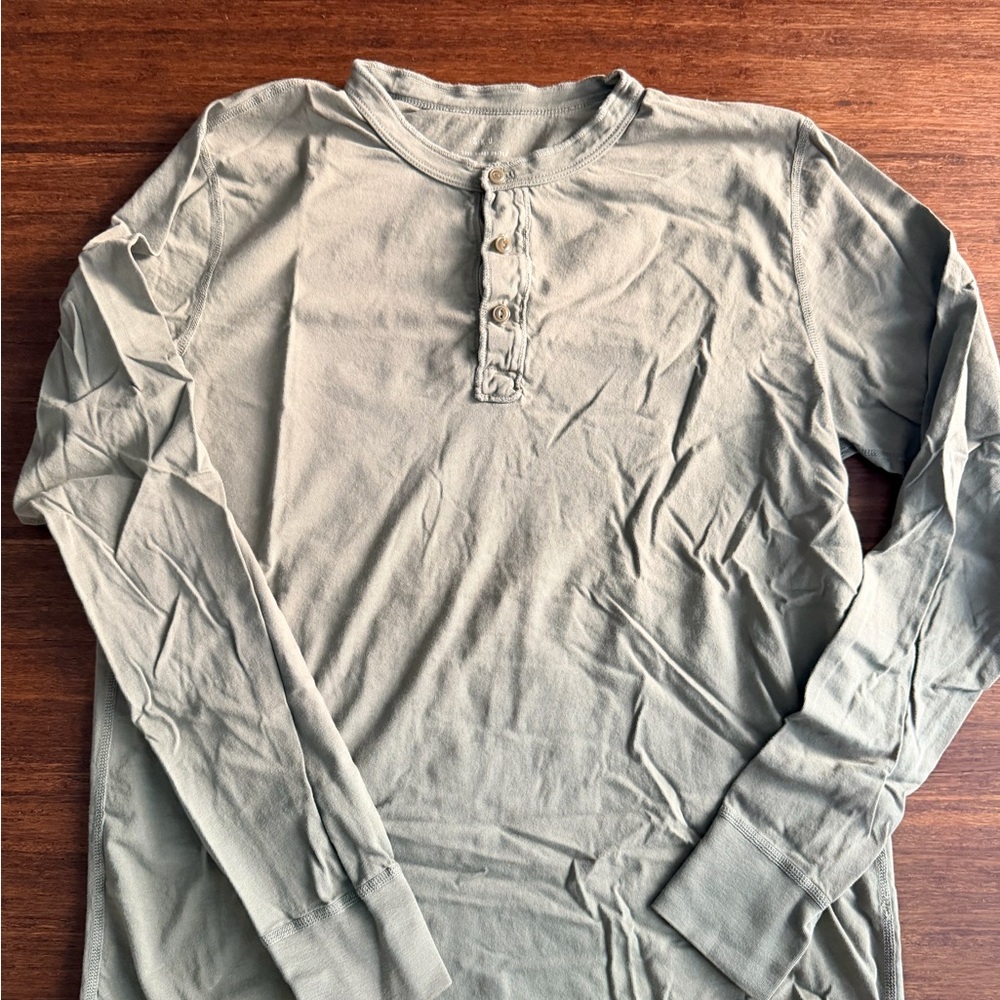 Save Khaki United henley